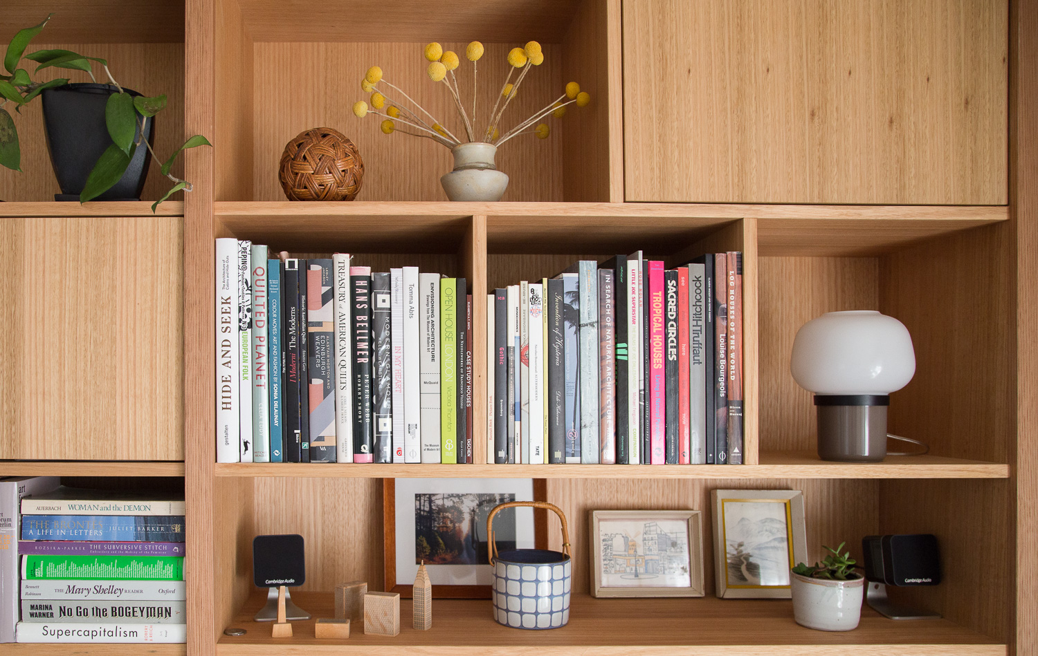 Custom timber joinery shelving unit clifton hill | handcrafted sustainable furniture design melbourne and geelong |